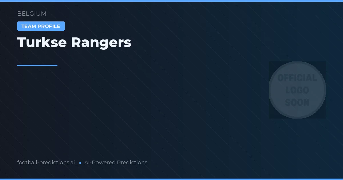 Rangers Turcos Pronósticos y estadísticas