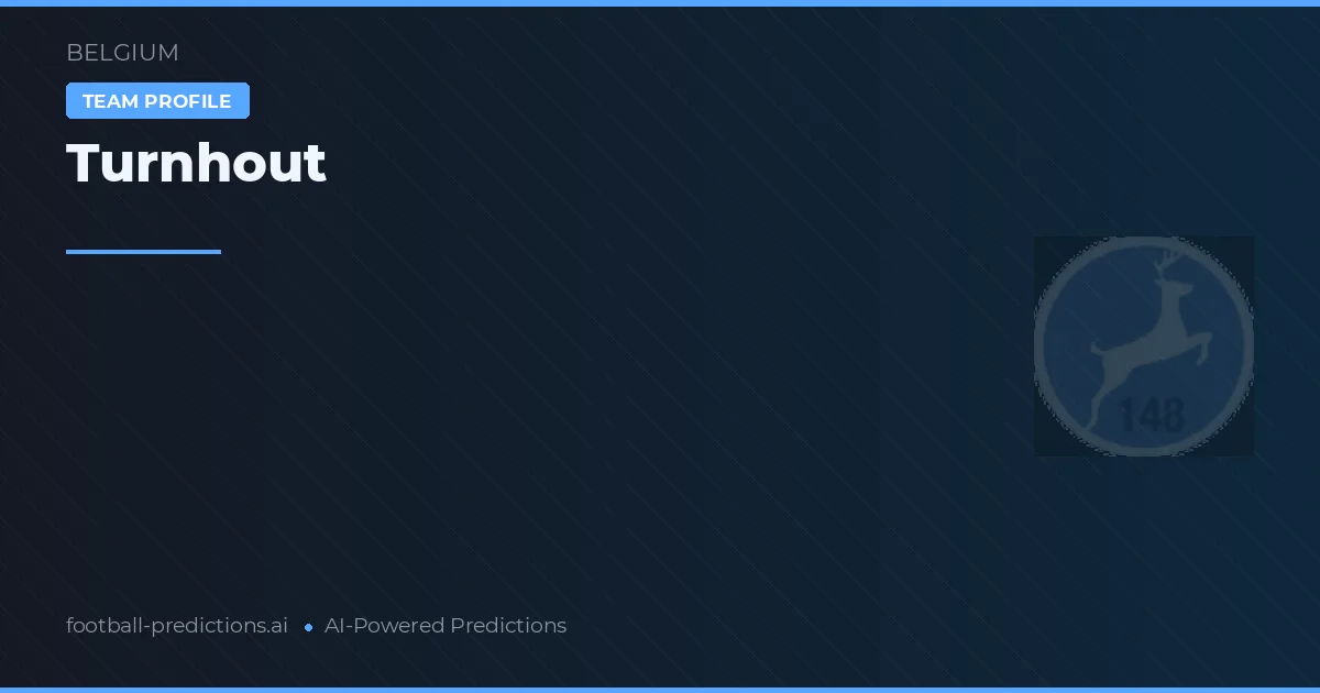 Turnhout Pronósticos y estadísticas