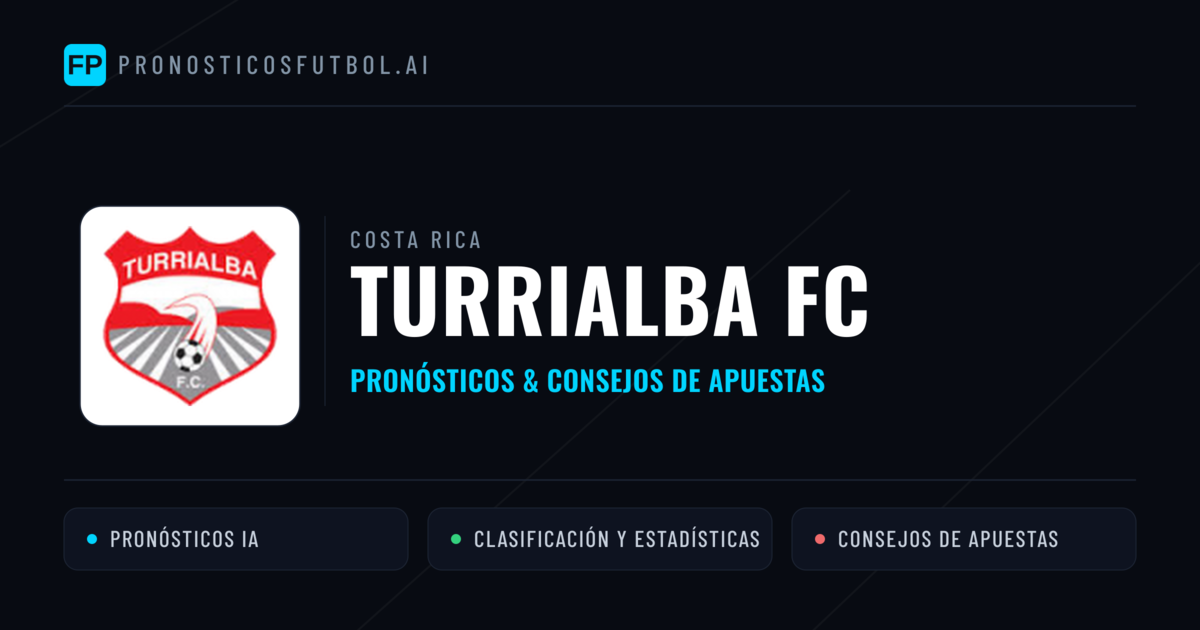 Turrialba FC Pronósticos y estadísticas