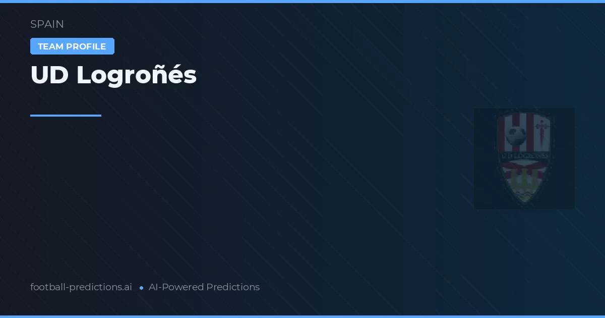 UD Logroñés Pronósticos y estadísticas