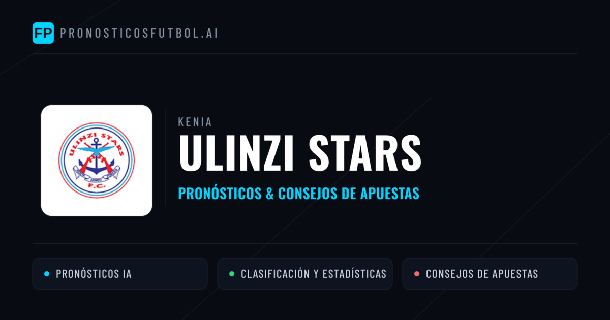 Ulinzi Stars Pronósticos y estadísticas