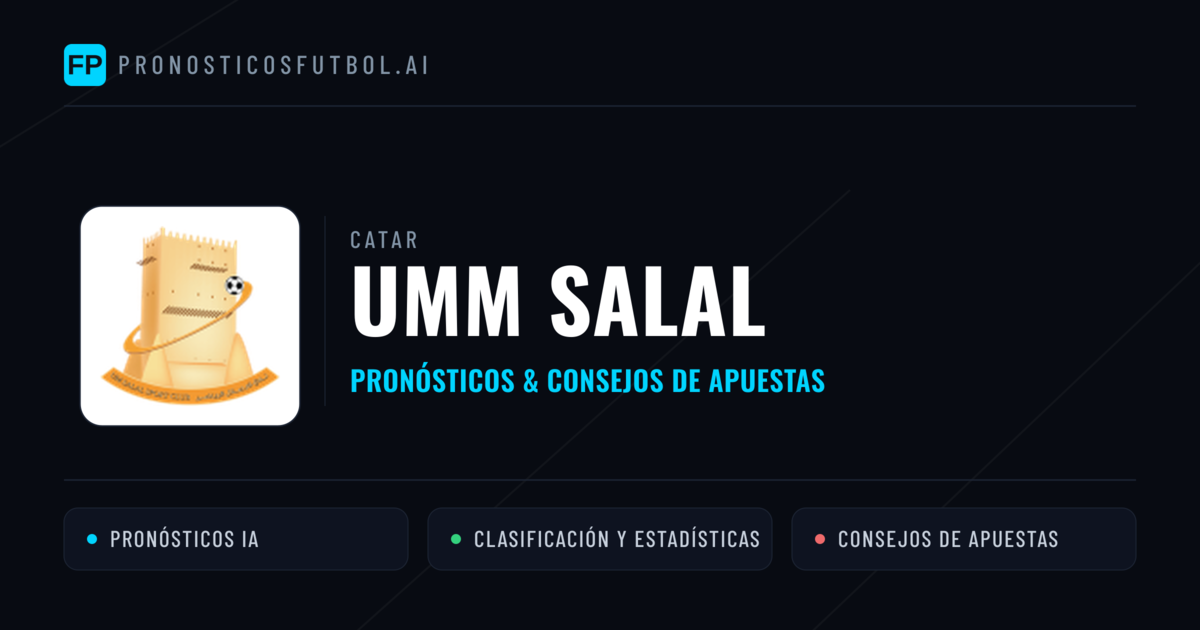 Umm Salal Pronósticos y estadísticas