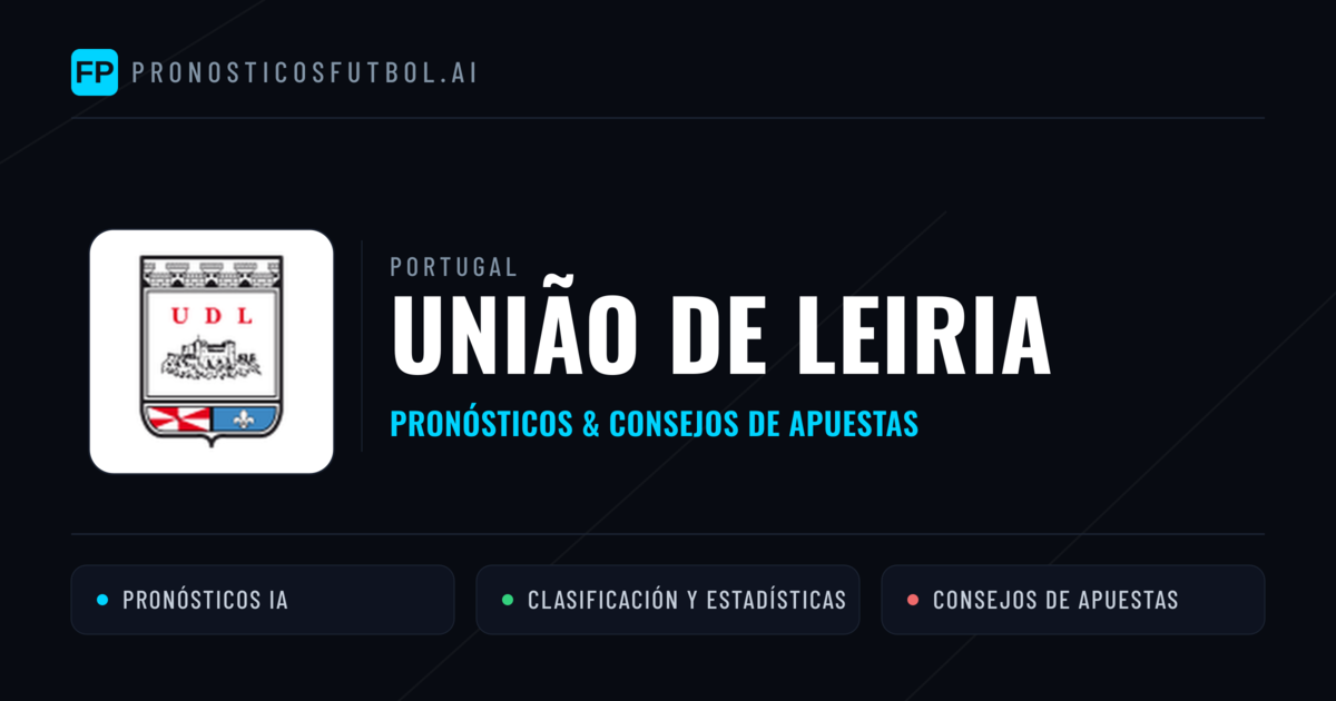 União de Leiria Pronósticos y estadísticas