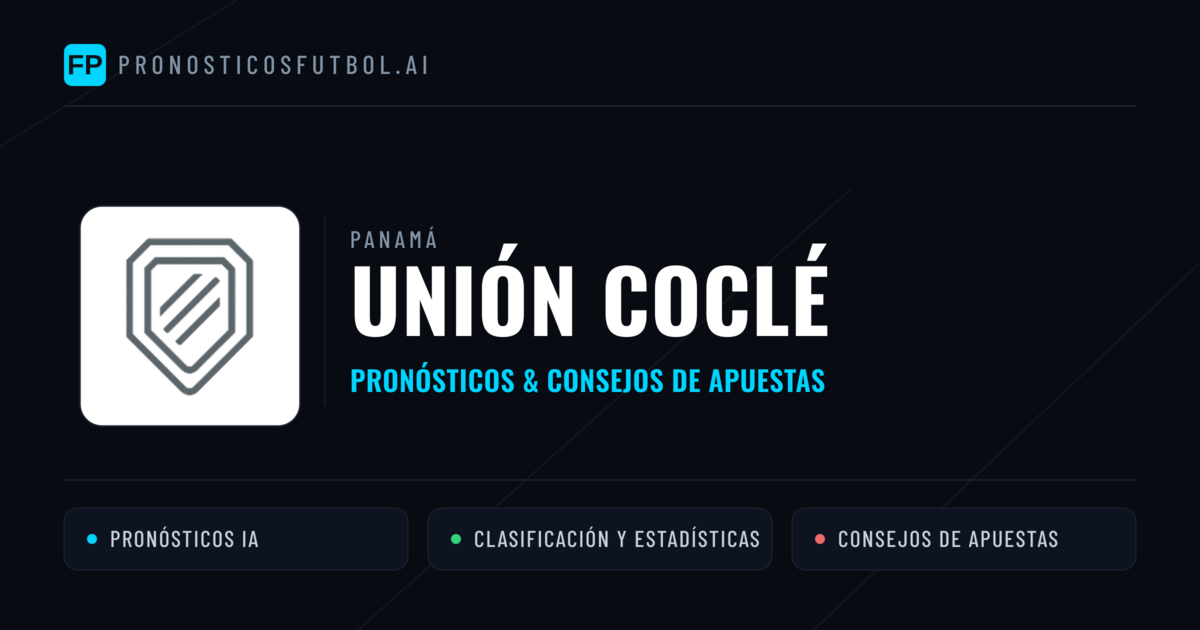 Unión Coclé Pronósticos y estadísticas