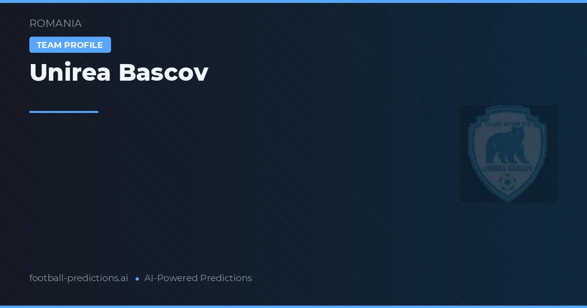Unirea Bascov Pronósticos y estadísticas