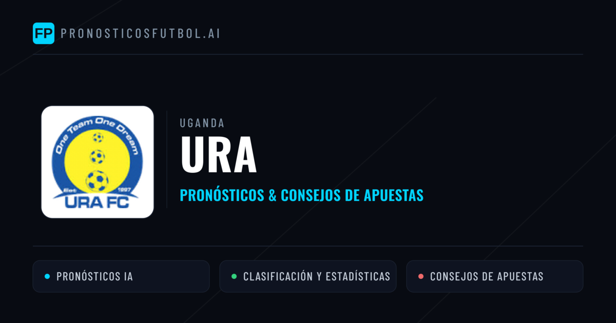URA Pronósticos y estadísticas