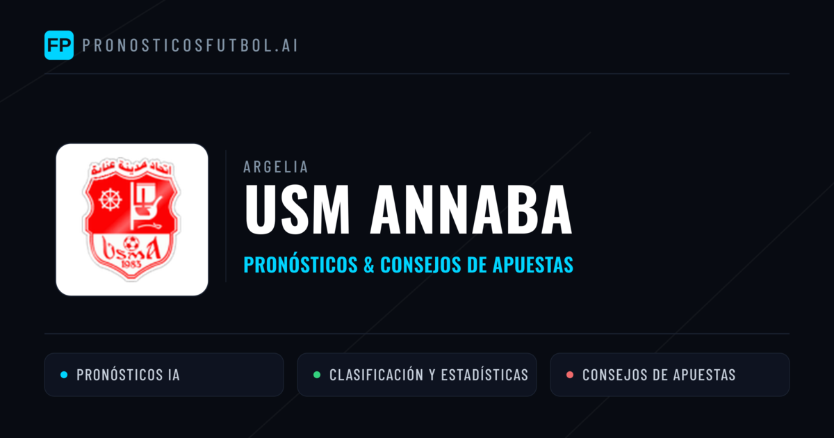 USM Annaba Pronósticos y estadísticas