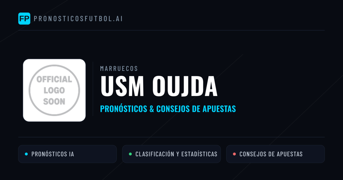 USM Oujda Pronósticos y estadísticas