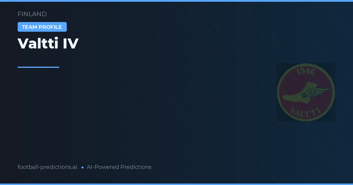 Valtti IV Pronósticos y estadísticas
