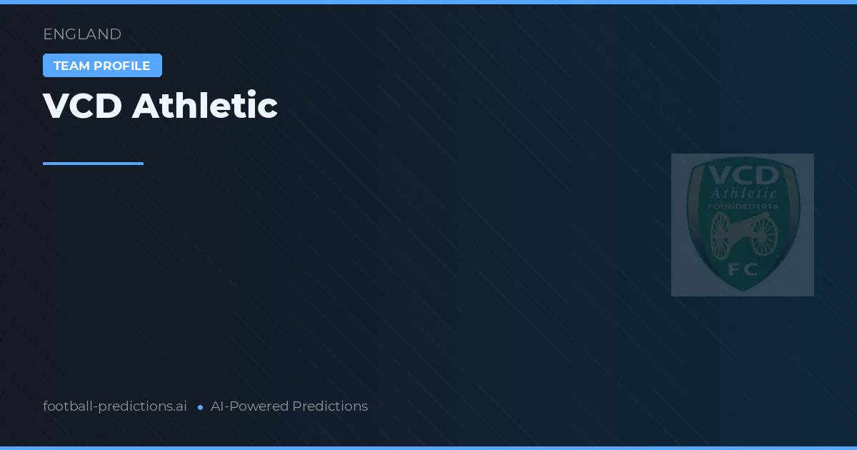 VCD Athletic Pronósticos y estadísticas