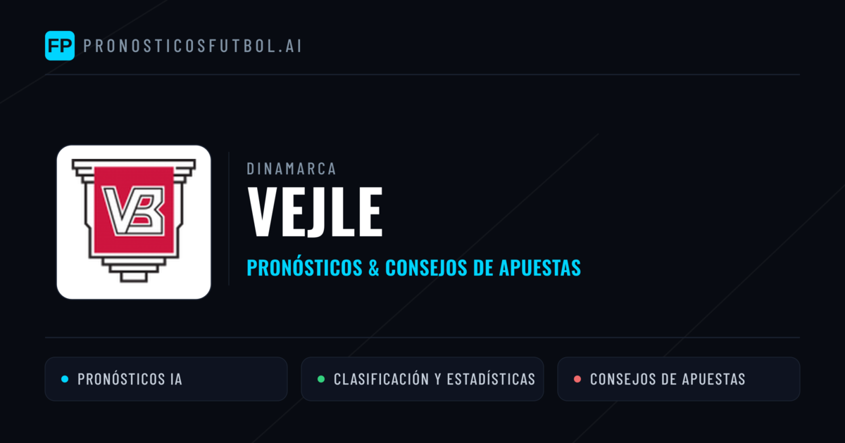 Vejle Pronósticos y estadísticas