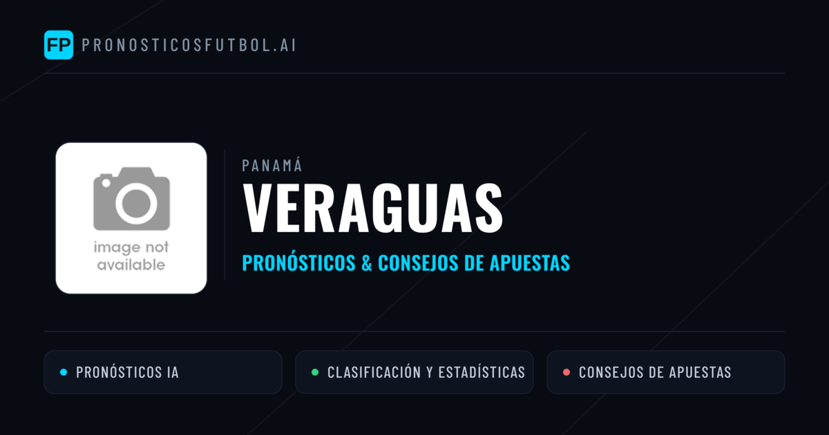 Veraguas Pronósticos y estadísticas