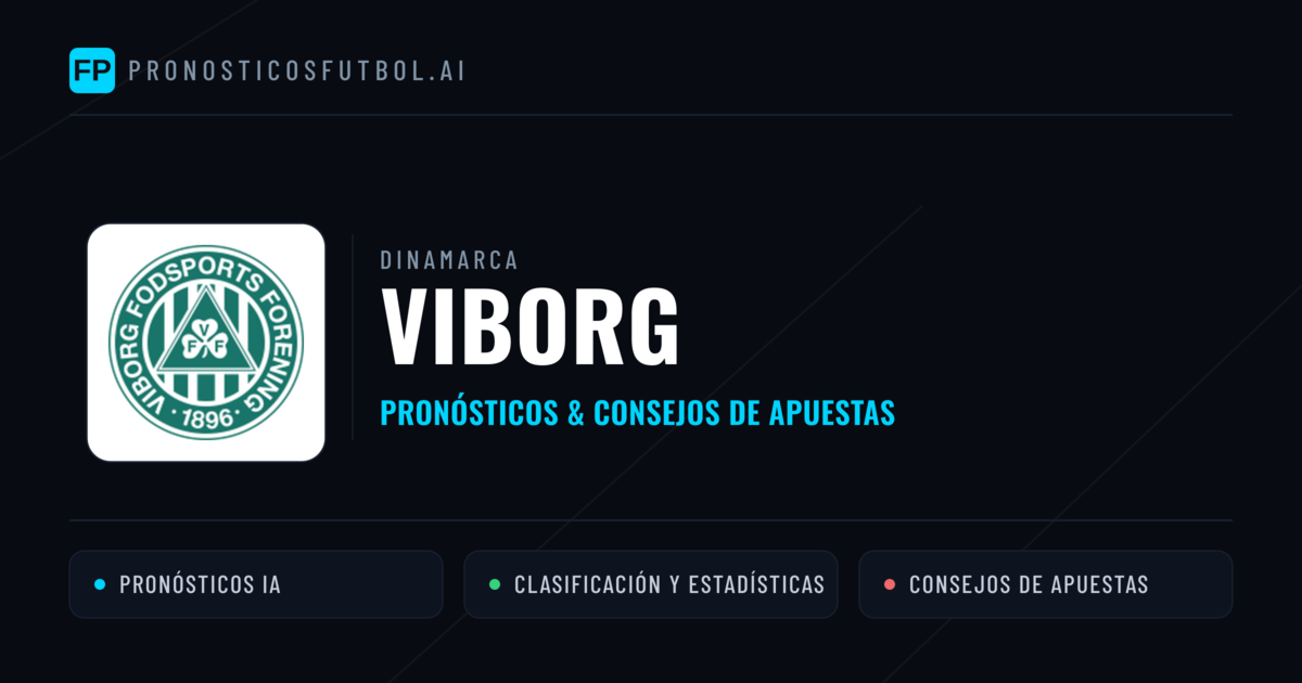 Viborg Pronósticos y estadísticas