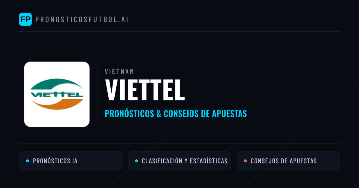 Viettel Pronósticos y estadísticas