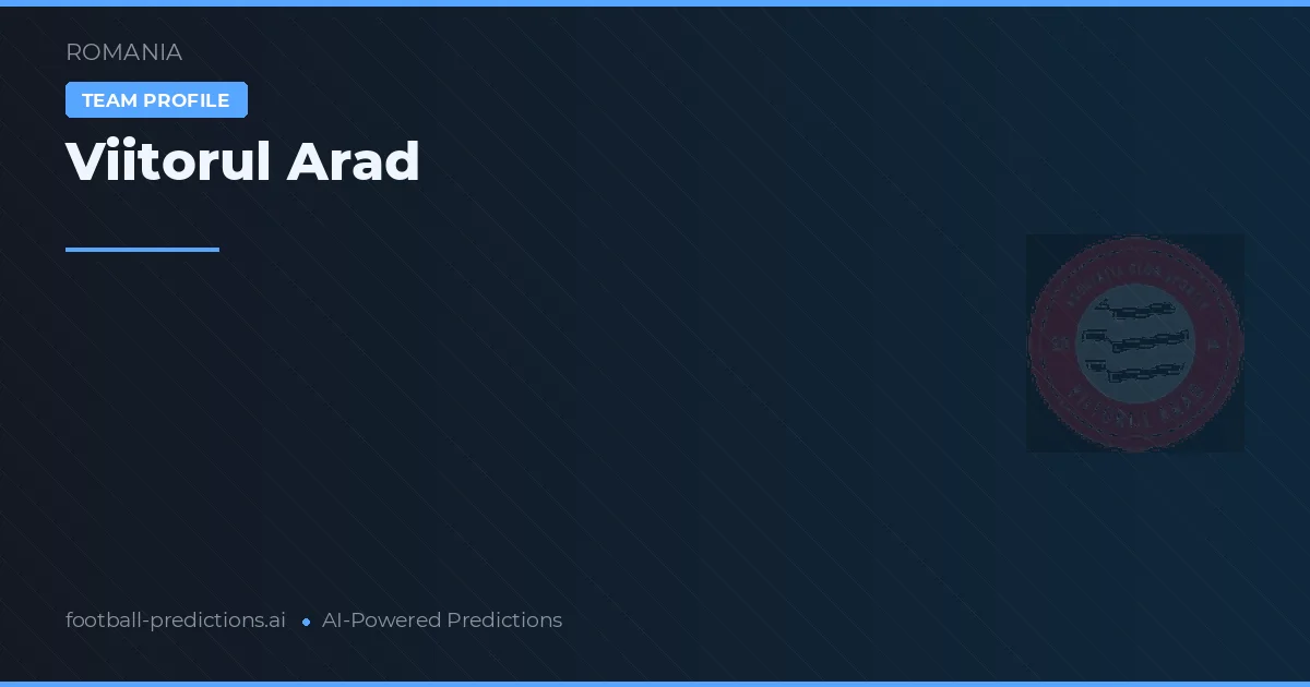 Futbol Club Arad Pronósticos y estadísticas
