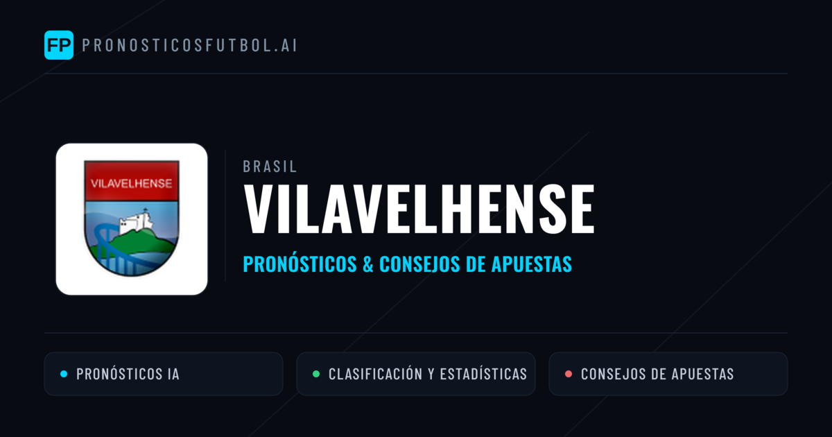 Vilavelhense Pronósticos y estadísticas