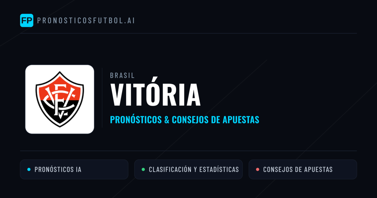 Vitória Pronósticos y estadísticas