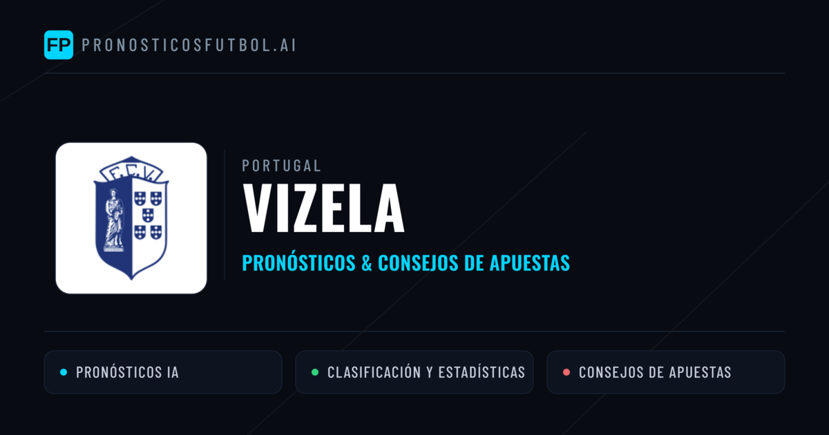 Vizela Pronósticos y estadísticas
