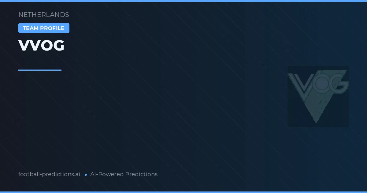 VVOG Pronósticos y estadísticas