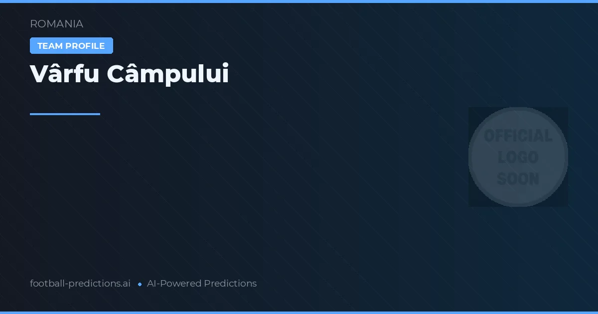 Vârfu Câmpului Pronósticos y estadísticas