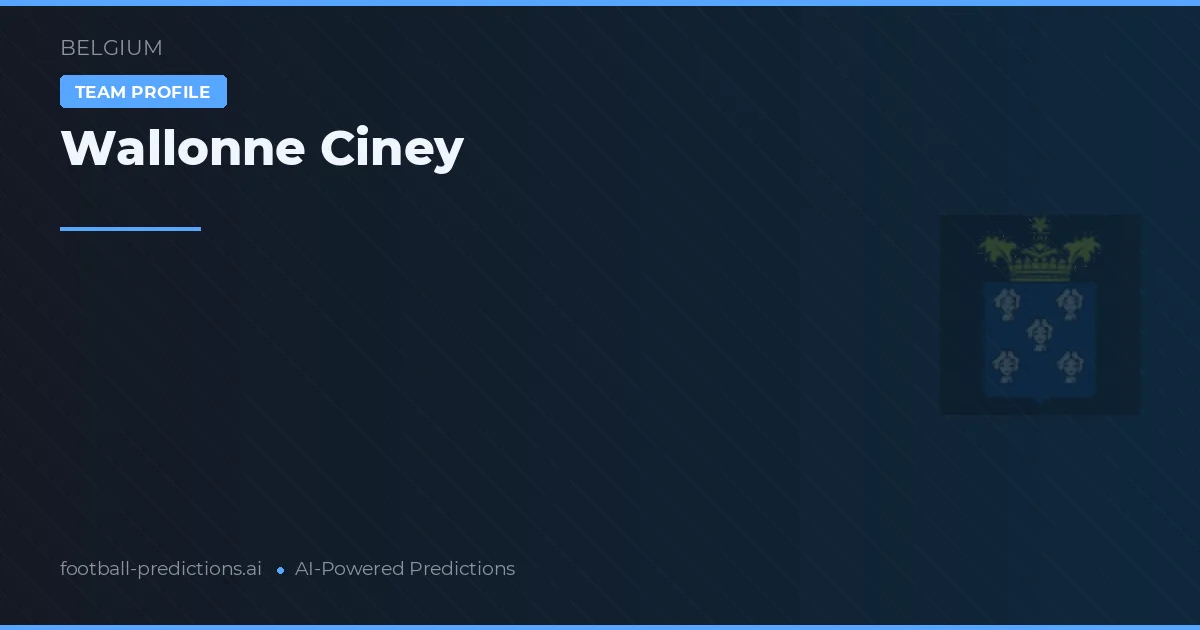 Wallonne Ciney Pronósticos y estadísticas