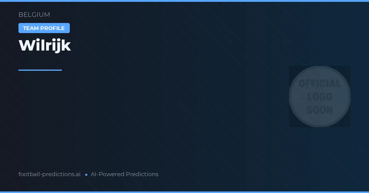 Wilrijk Pronósticos y estadísticas
