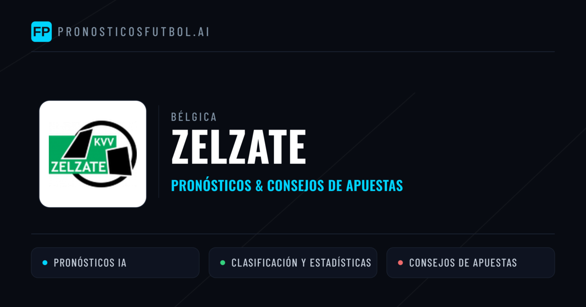 Zelzate Pronósticos y estadísticas