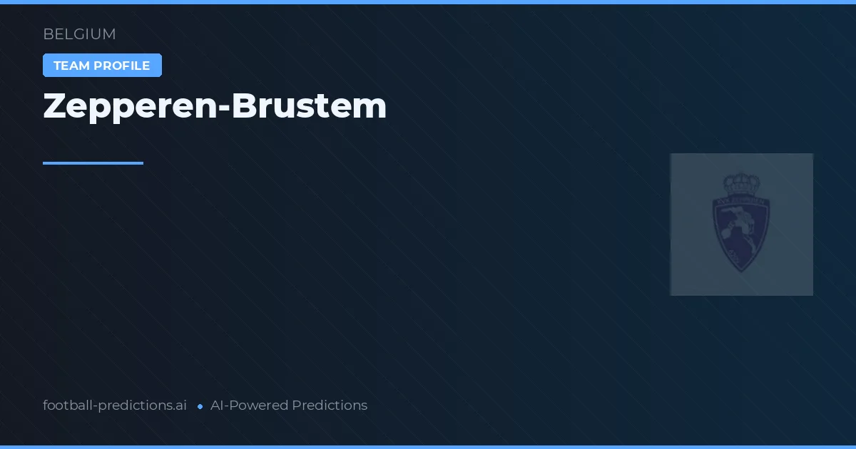 Zepperen-Brustem Pronósticos y estadísticas