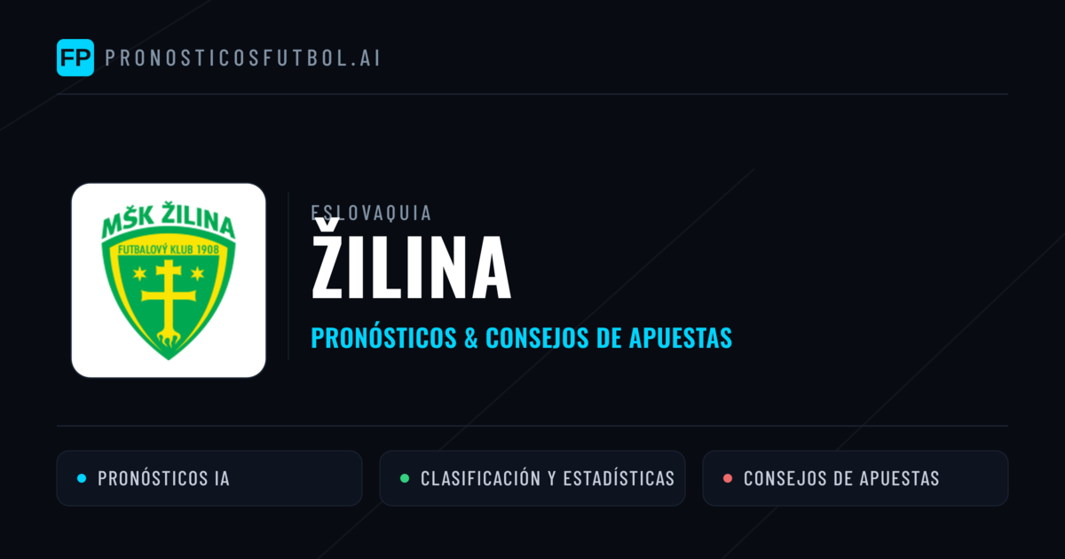 Žilina Pronósticos y estadísticas