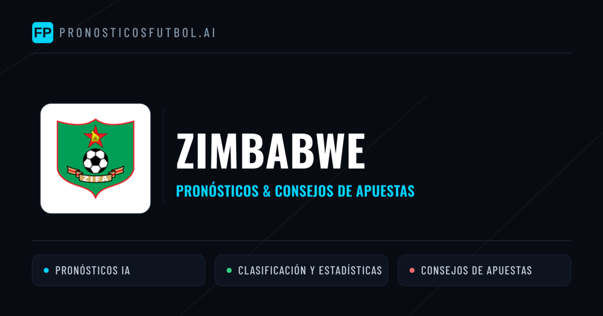 Zimbabwe Pronósticos y estadísticas