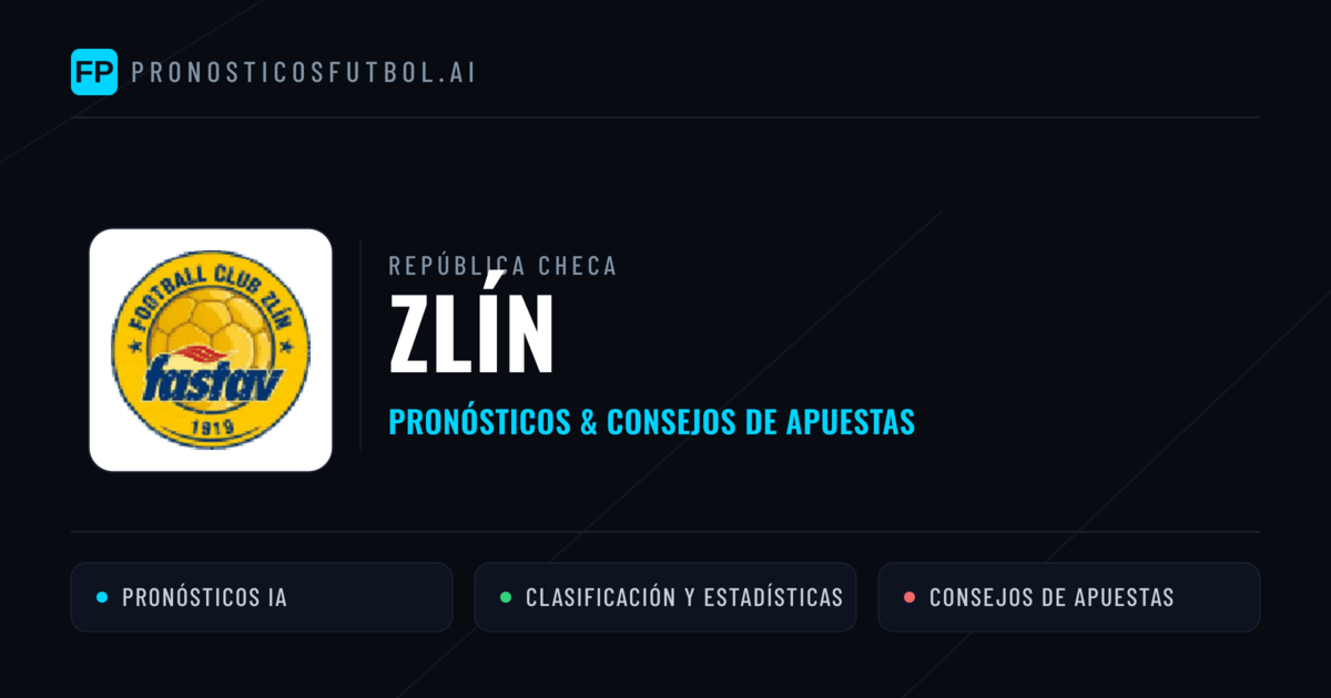 Zlín Pronósticos y estadísticas