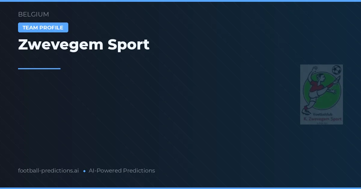 Zwevegem Sport Pronósticos y estadísticas
