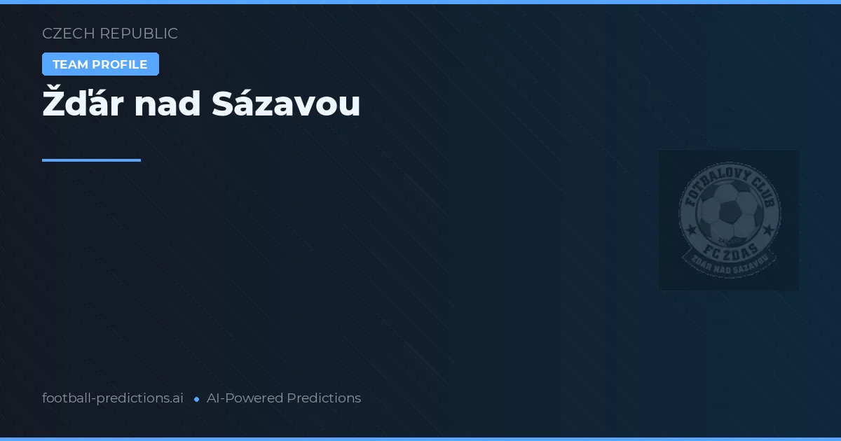 Žďár nad Sázavou Pronósticos y estadísticas
